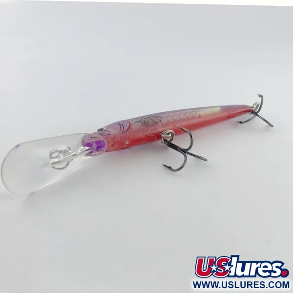 Rapala Down Deep Husky Jerk DHJ10, 11g Paars-Rood, Dieplopende Plug #23746