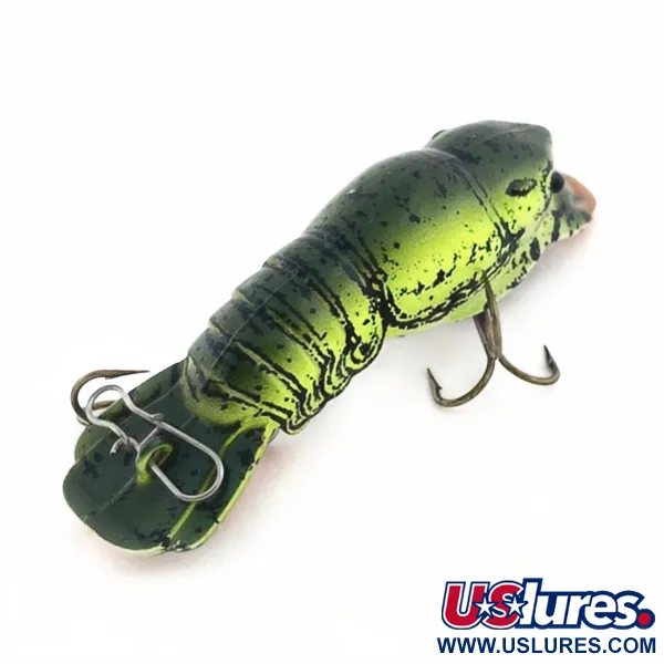 Mann's Hackleback, Green Crawdad, 7g, Plug #23784