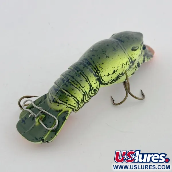 Mann's Hackleback, Green Crawdad, 7g, Plug #23784