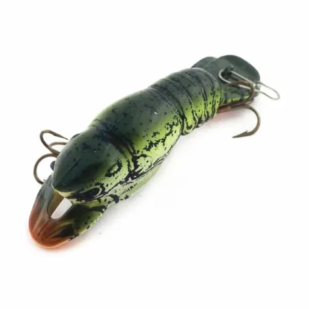 Mann's Hackleback, Green Crawdad, 7g, Plug #23784