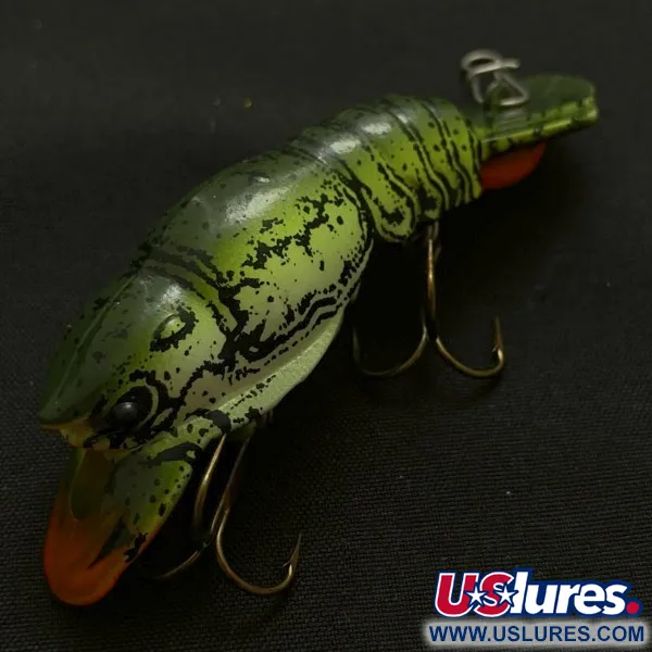 Mann's Hackleback, Green Crawdad, 7g, Plug #23784