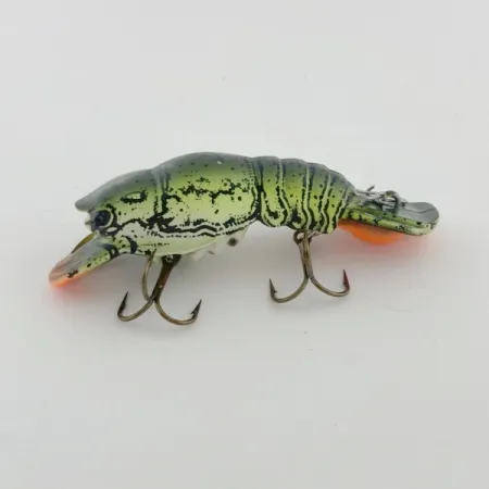 Mann's Hackleback, Green Crawdad, 7g, Plug #23784