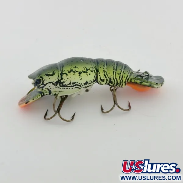 Mann's Hackleback, Green Crawdad, 7g, Plug #23784