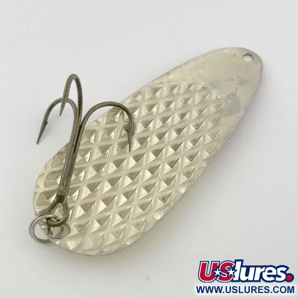 Lindy Gator, 55g rood/wit/nikkel, Lepel #23800