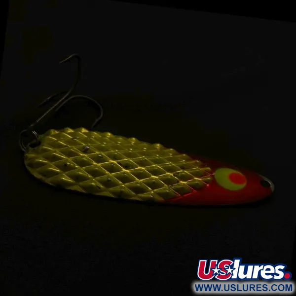 Lindy Gator, 55g rood/wit/nikkel, Lepel #23800