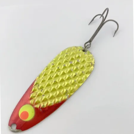 Lindy Gator, 55g rood/wit/nikkel, Lepel #23800