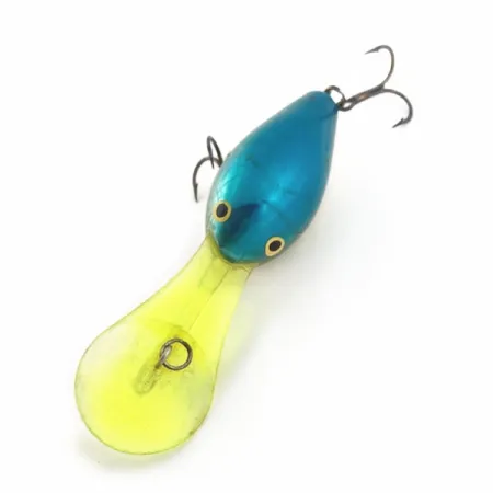 Rapala Down Deep Rattlin Fat Rap 05, 11g, Teal/Silver, Diepduikende Plug #23806