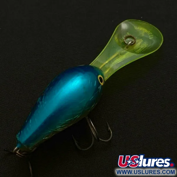 Rapala Down Deep Rattlin Fat Rap 05, 11g, Teal/Silver, Diepduikende Plug #23806