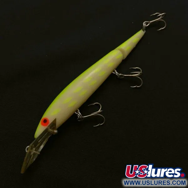 Rebel Fastrac F12 Jointed, 12,5g, Wit/Paars, Dieplopende Plug #23815