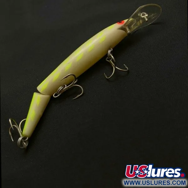 Rebel Fastrac F12 Jointed, 12,5g, Wit/Paars, Dieplopende Plug #23815