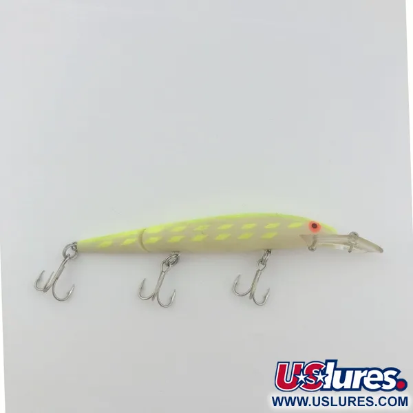 Rebel Fastrac F12 Jointed, 12,5g, Wit/Paars, Dieplopende Plug #23815