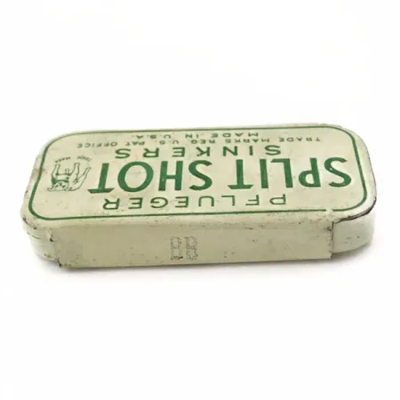 Pflueger Split Shot Sinkers, Ongebruikt, Knijplood #23834