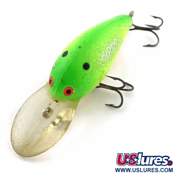 Bomber Model 6A screw tail, Groen, 9g, Crankbait #23850