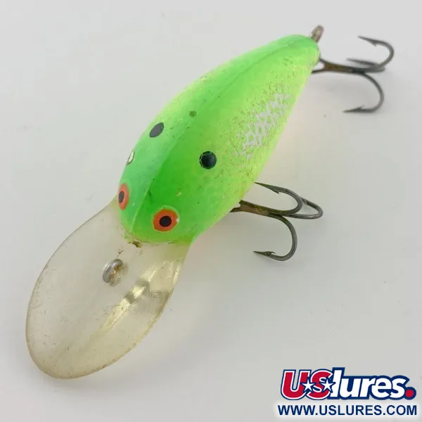 Bomber Model 6A screw tail, Groen, 9g, Crankbait #23850