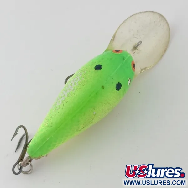Bomber Model 6A screw tail, Groen, 9g, Crankbait #23850