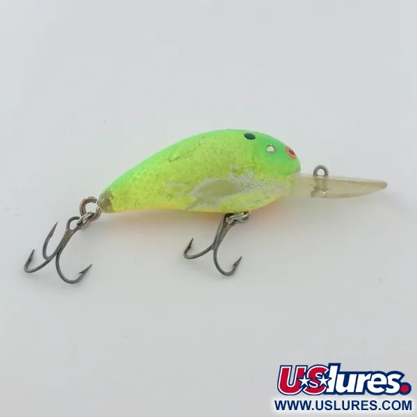 Bomber Model 6A screw tail, Groen, 9g, Crankbait #23850