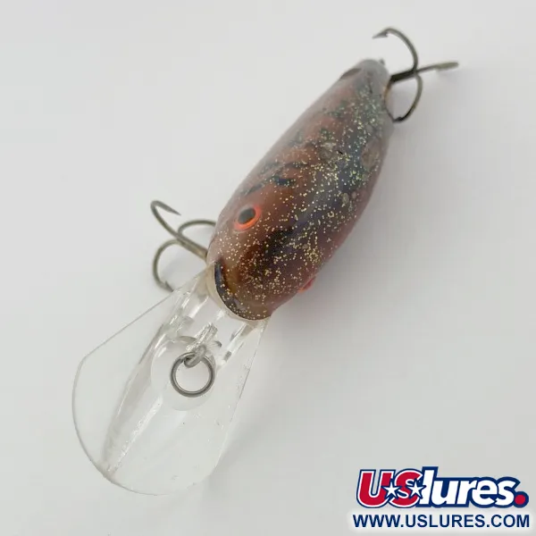 Bomber Fat Free Shad, bruin, 28g, dieplopende crankbait #23860