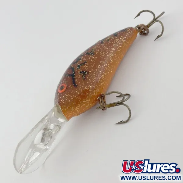 Bomber Fat Free Shad, bruin, 28g, dieplopende crankbait #23860