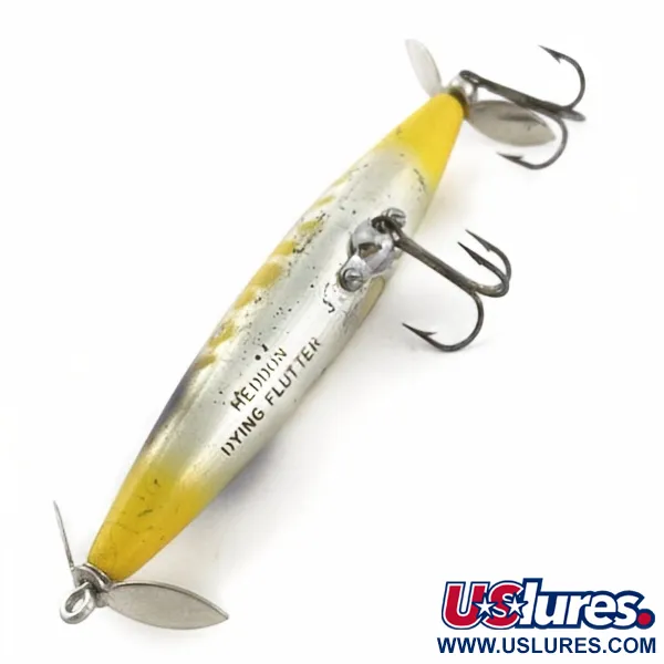 Heddon Dying Flutter, 14g Fire Tiger, Topwater Kunstaas #23868