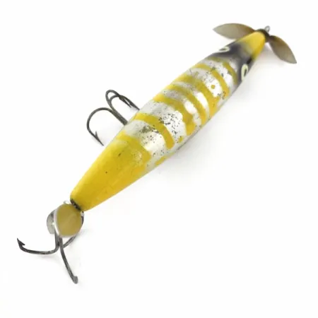 Heddon Dying Flutter, 14g Fire Tiger, Topwater Kunstaas #23868