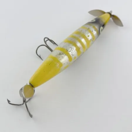 Heddon Dying Flutter, 14g Fire Tiger, Topwater Kunstaas #23868