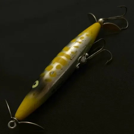 Heddon Dying Flutter, 14g Fire Tiger, Topwater Kunstaas #23868