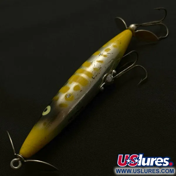 Heddon Dying Flutter, 14g Fire Tiger, Topwater Kunstaas #23868
