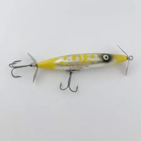 Heddon Dying Flutter, 14g Fire Tiger, Topwater Kunstaas #23868