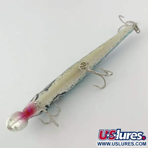 Renosky Lures Joe's Pirate Crystalina Minnow, 14g, Blauw-Zilver, Minnow #23883