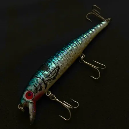 Renosky Lures Joe's Pirate Crystalina Minnow, 14g, Blauw-Zilver, Minnow #23883