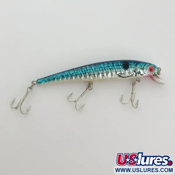 Renosky Lures Joe's Pirate Crystalina Minnow, 14g, Blauw-Zilver, Minnow #23883