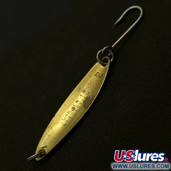 Luhr Jensen Needlefish 1, 2g goud/rood, Lepel #23910