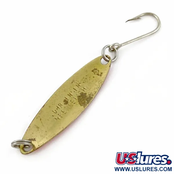 Luhr Jensen Needlefish 1, 2g goud/rood, Lepel #23910