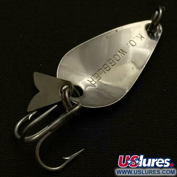 Acme K.O. Wobbler, wit/zwart/goud, 3,5g, Lepel #23912