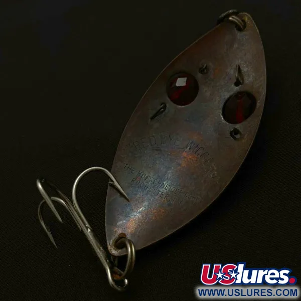 Hofschneider Red Eye Wiggler, 25g Brons, Lepel #23913