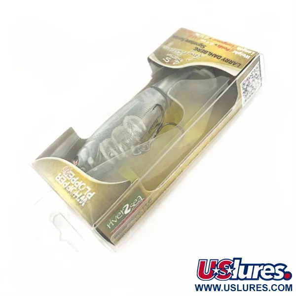 River2Sea Whopper Plopper Larry Dahlberg Signature, 11g, 9cm, 17 Phantom Shad, Oppervlaktekunstaas #23930