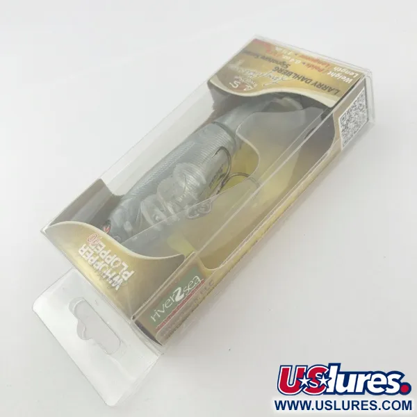 River2Sea Whopper Plopper Larry Dahlberg Signature, 11g, 9cm, 17 Phantom Shad, Oppervlaktekunstaas #23930