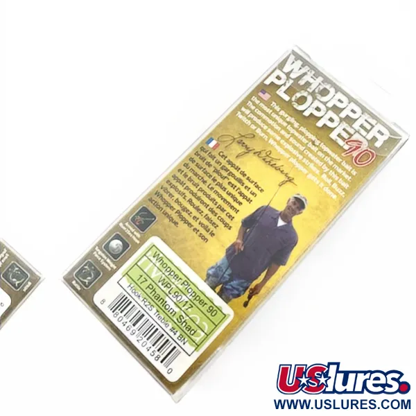 River2Sea Whopper Plopper Larry Dahlberg Signature, 11g, 9cm, 17 Phantom Shad, Oppervlaktekunstaas #23930