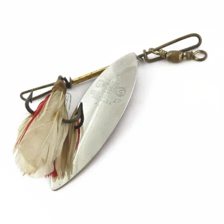 4 Bros 4 Brothers Willow Leaf, 14g nikkel/rood, Spinner #23937