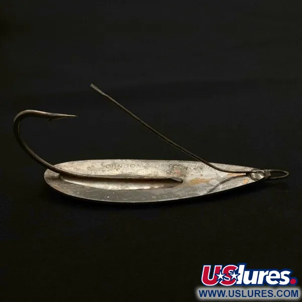 Johnson Silver Minnow Weedless, 28g Nikkel, Lepel #23943