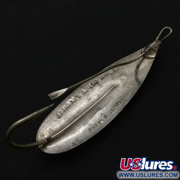 Johnson Silver Minnow, 9g Nikkel, Wierloze lepel #23945