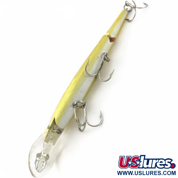 Rebel Fastrac F12 Jointed, 12,5g Goud/Oranje, Drijvende Plug #23952