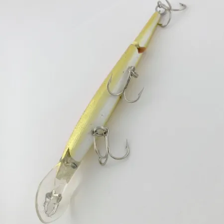 Rebel Fastrac F12 Jointed, 12,5g Goud/Oranje, Drijvende Plug #23952