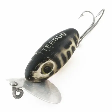 Fred Arbogast Jitterbug, 4g, Zwart Gespikkeld, Topwater Kunstaas #23993