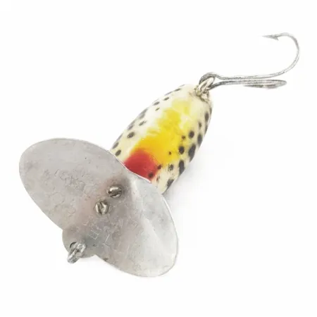 Fred Arbogast Jitterbug, 4g, Zwart Gespikkeld, Topwater Kunstaas #23993