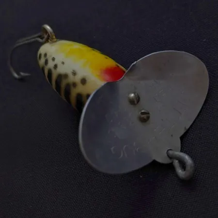 Fred Arbogast Jitterbug, 4g, Zwart Gespikkeld, Topwater Kunstaas #23993