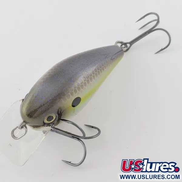 Strike King KVD 1.5 Silent, Olive Sexy Shad 12g, Squarebill Crankbait #23995