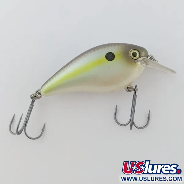 Strike King KVD 1.5 Silent, Olive Sexy Shad 12g, Squarebill Crankbait #23995