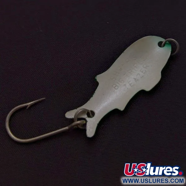 Shoff's Big Triple Teazer, Frog, 2g, Lepel #24022