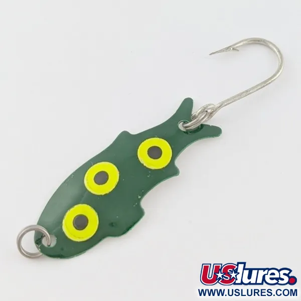 Shoff's Big Triple Teazer, Frog, 2g, Lepel #24022